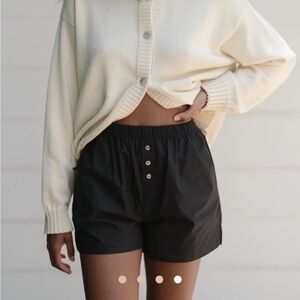 DONNIE Black Boxer Shorts